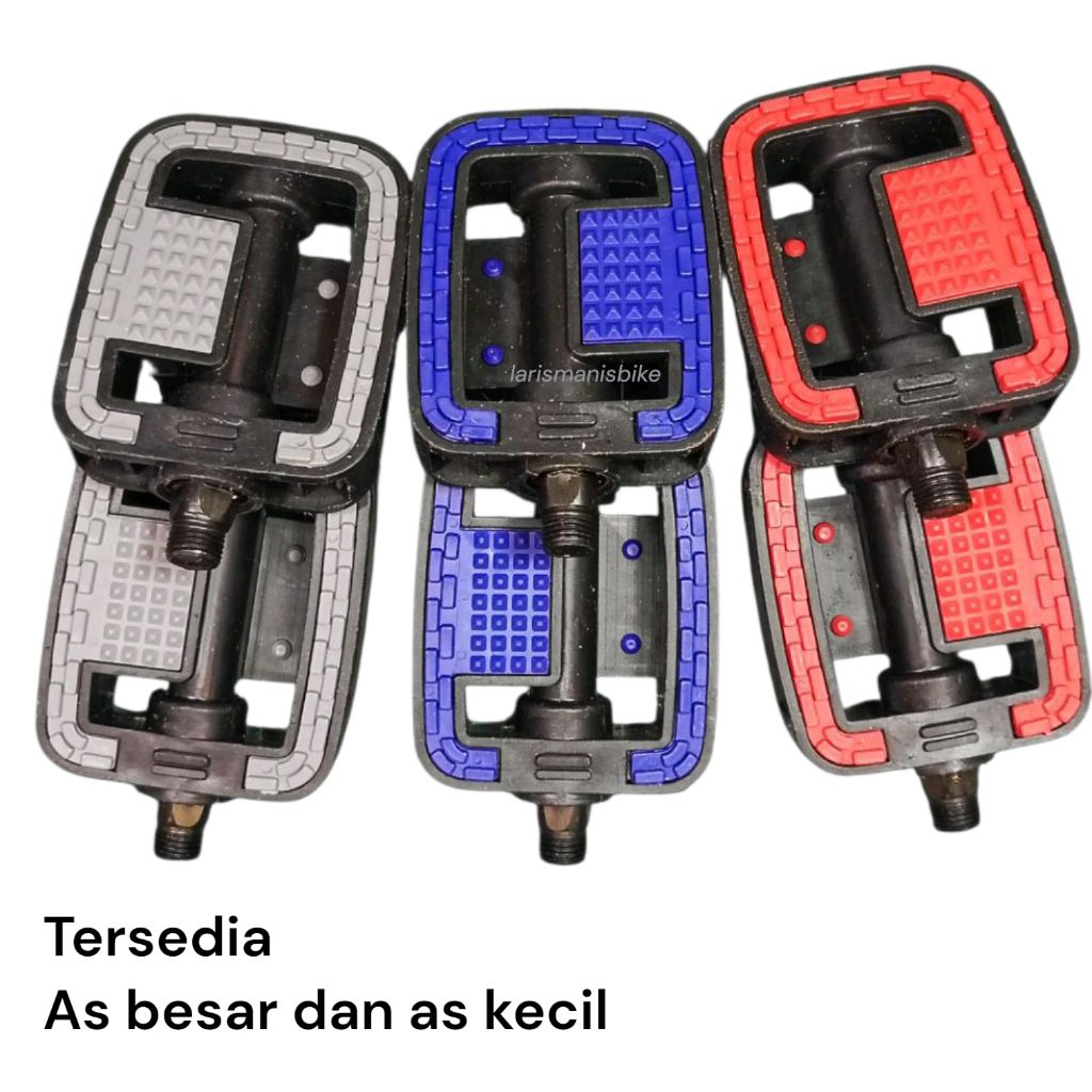 MERAH BMX MTB บันไดจักรยานพับขนาดเล็ก ฯลฯ 807 สีแดงสีน้ําเงินสีเทา