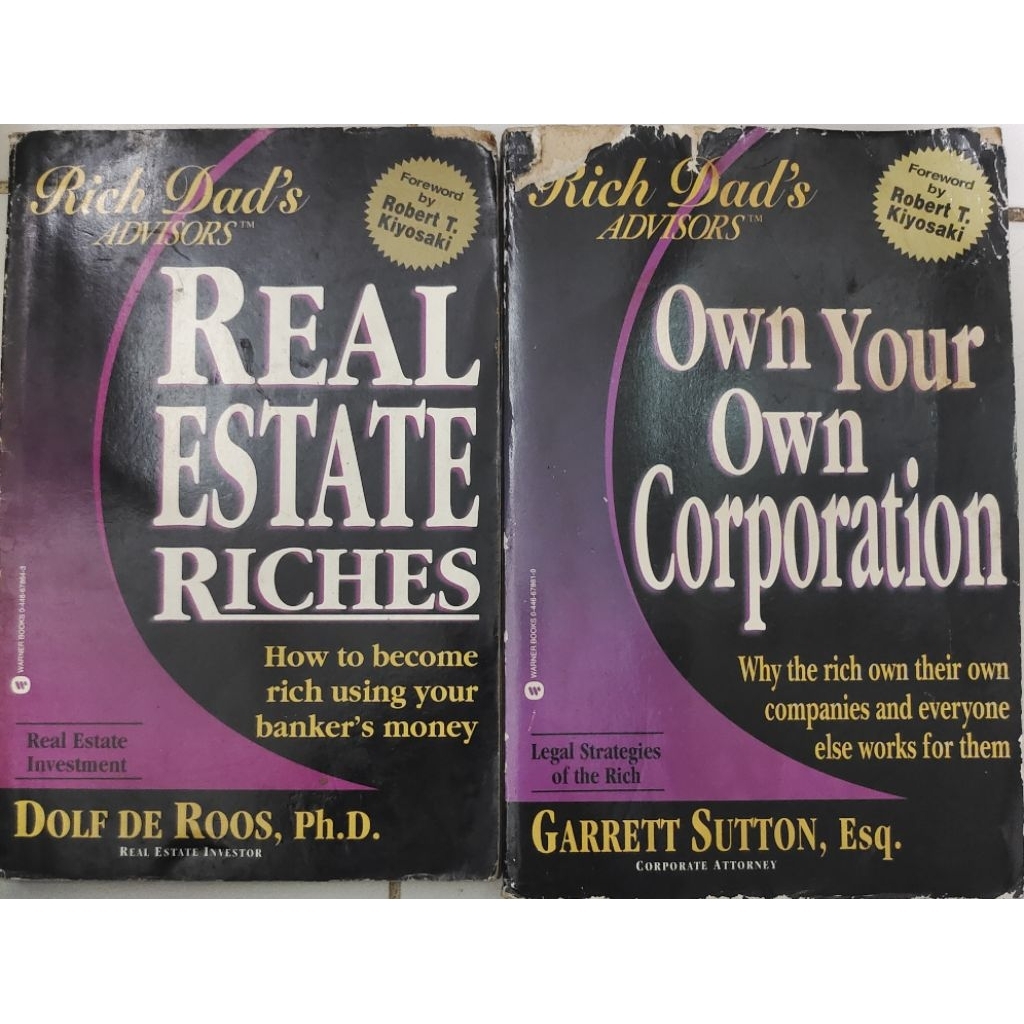 RICH DAS ADVISORS REAL ESTATE RICHES - OWN YOUR OWN CORPORATION ใช้แล้วต้นฉบับ