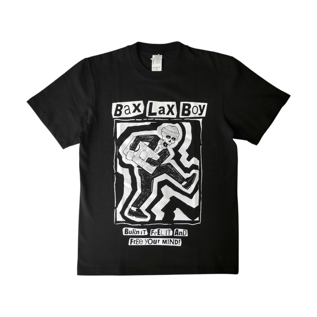 TSHIRT BAX LAX BOY - เบิร์น IT (สีดํา)