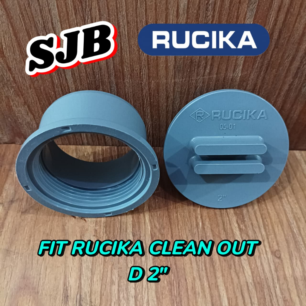 FIT RUCIKA CLEAN OUT D 2" / 4" & CLEAN OUT CAP D-CO 4" (ต่อชิ้น)