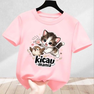 Kaos Anak-Anak Laki-Laki/Perempuan Kicau Mania Untuk Usia 1-12th Bahan Adem,Nyaman Dipakai Sehari-hari