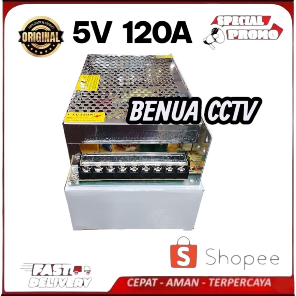 PSU Power Supply Transformer 5V 120A High Technology PSU 120 Ampere 5V Lightning Net 120 Ampere คุณภ