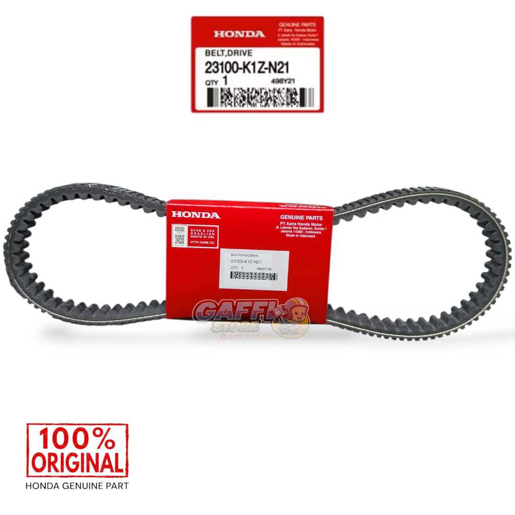 23100-K1Z-N21 AM Vbelt เฉพาะ Honda PCX 160 K1Z ADV 160 vanbelt v-belt ของแท้