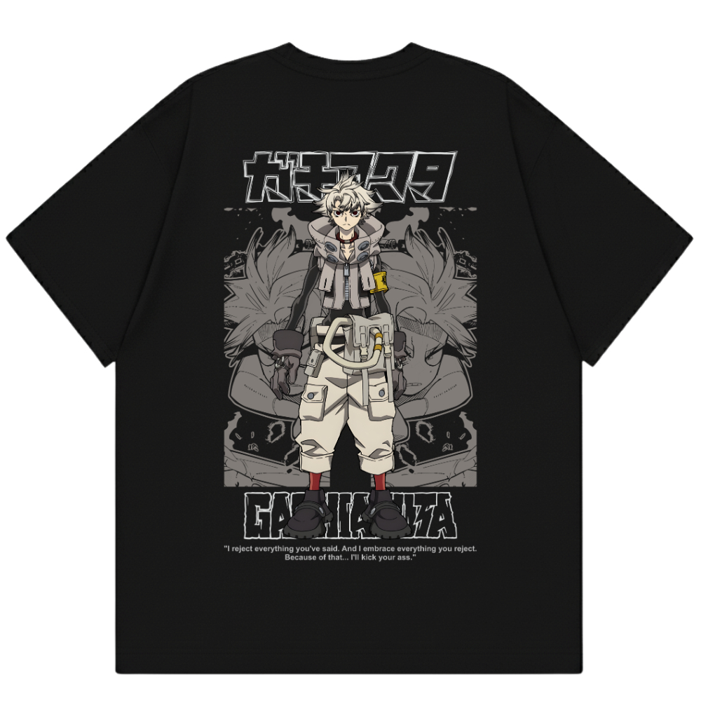 KATUN Rudo Surebrec Gachiakuta 001 อะนิเมะเสื้อยืด – 24 วินาทีผ้าฝ้ายเสื้อยืด Unisex ญี่ปุ่นมังงะพรี
