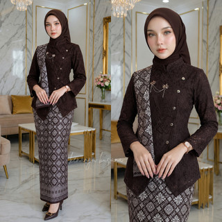Free Bros - Set Kebaya Modern Janggan Busui Series Wisuda Lamaran Full Payet Tunangan Kondangan Terbaru 2026