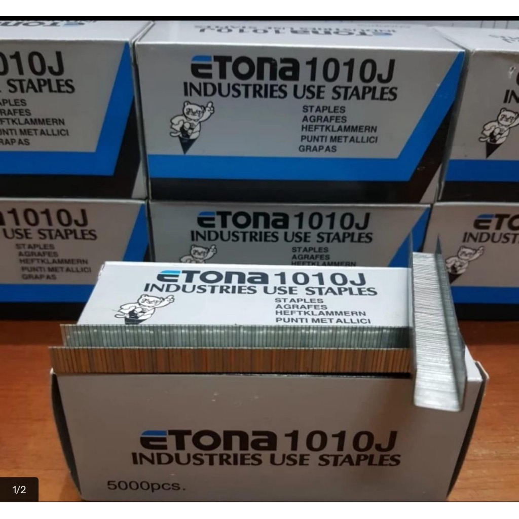 ลวดเย็บกระดาษ etona 1010J/มีลวดเย็บกระดาษ Etona 1010J/etona1010J