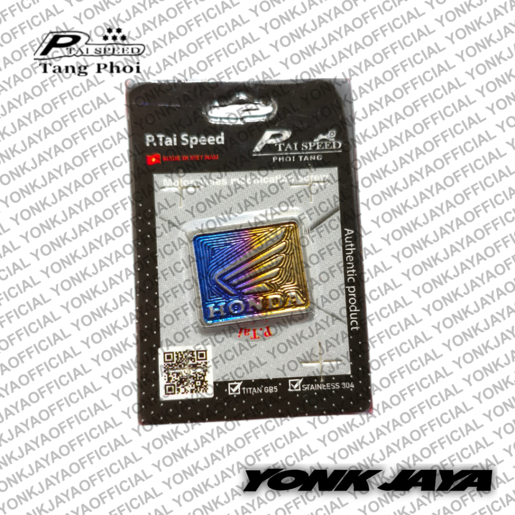 HRC HONDA UNIVERSAL EMBLEM