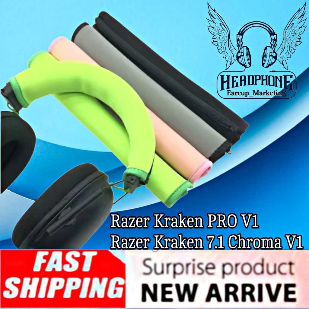 ที่คาดผมผ้าป้องกันหูฟัง Razer Kraken PRO V1 / Razer Kraken 7.1 Chroma V1