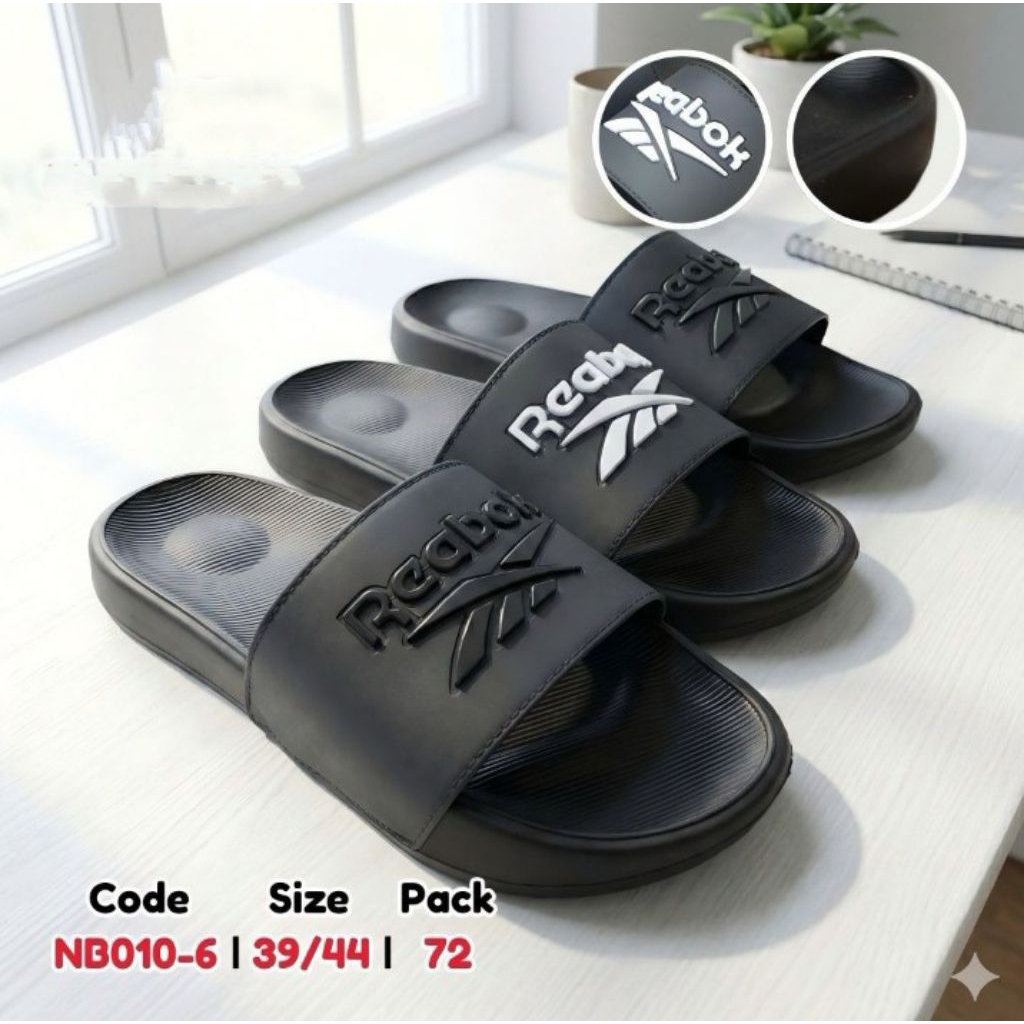 รองเท้าแตะแบบสวมสําหรับบุรุษและสตรีอินเทรนด์ | รองเท้าแตะลําลองล่าสุด | Distro Slip-On Sandals NB010