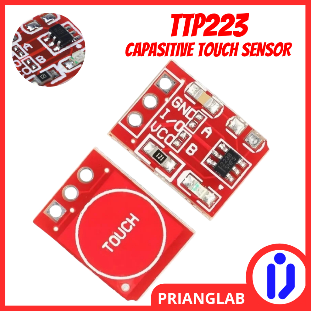 TTP223 Touch Sensor Capacitive Module Touch Sensor Capacitive TTP223 Switch Arduino