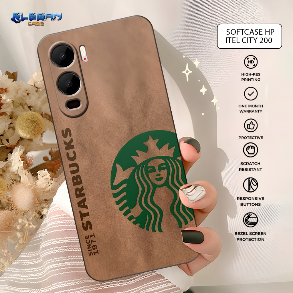 เคส HP ITEL CITY 200 \ CITY 100 2026 โทรศัพท์ Mica โทรศัพท์อุปกรณ์เสริมโทรศัพท์ป้องกันสบายถือราคาคุณ