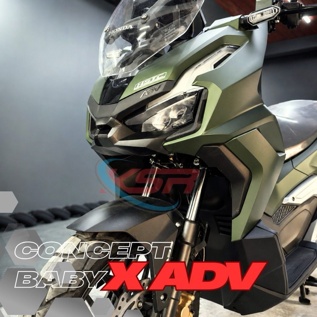 Winglet adv 160/150 รุ่น x adv KSR ดั้งเดิมโดย difcustom