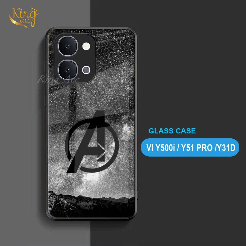 HP Glitter Glass เคสโทรศัพท์สําหรับ Vivo Y500i Y51 PRO Y31D - Vivo Y500i Y51 PRO Y31D เคสโทรศัพท์ - 