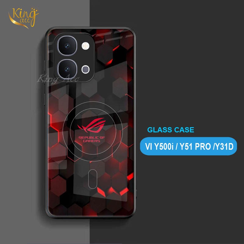 HP Glitter Glass เคสโทรศัพท์สําหรับ Vivo Y500i Y51 PRO Y31D - Vivo Y500i Y51 PRO Y31D เคสโทรศัพท์ - 