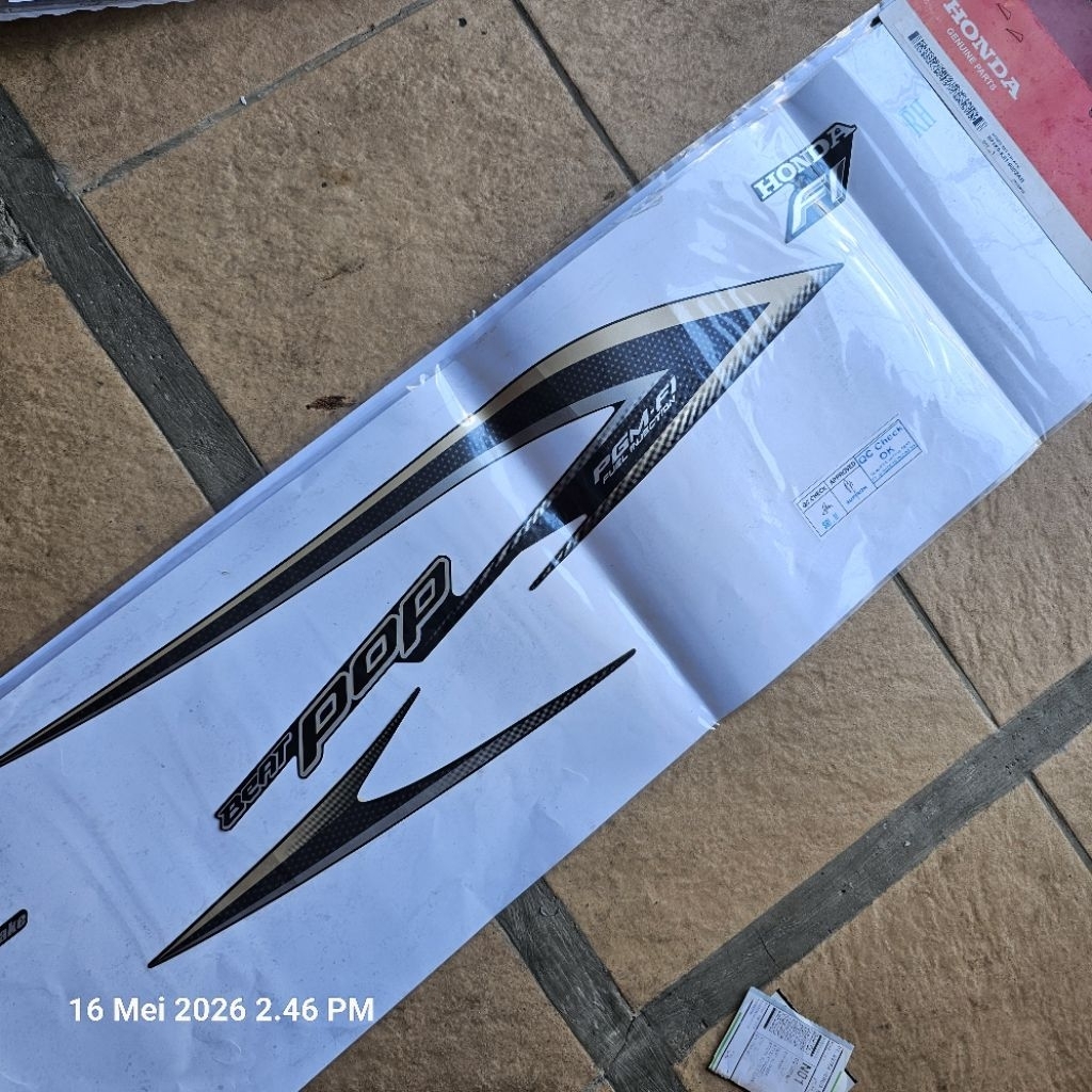 ตัวแถบ honda Beat POP esp K61 871X0-K61-900ZAR