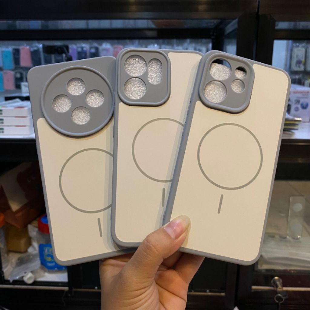 เคส SOFTCASE สี FROSTED MAGSAFE OPPO RENO 12F / 14F / 15F