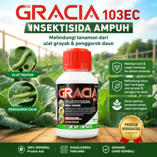 GRACIA 103 EC 500ML Insektisida Fluksametamid 103 g/L untuk Membantu Menjaga Tanaman dari Hama Serangga