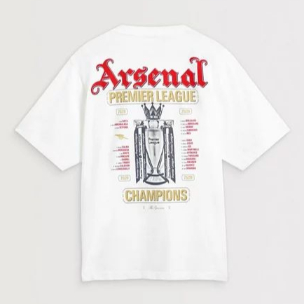 KATUN Arsenal The Gunners Champions 25/26 Arsenal Football Fans เสื้อยืดสําหรับผู้ชายและผู้หญิง, ผ้าฝ้ายหวี 24 วินาที ~ ฟรีสติกเกอร์