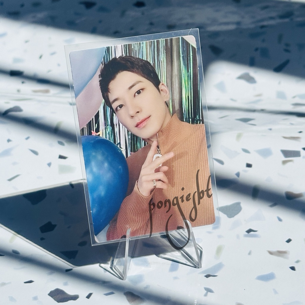 Photocard Official Seventeen Wonwoo Birthday Box ver 3