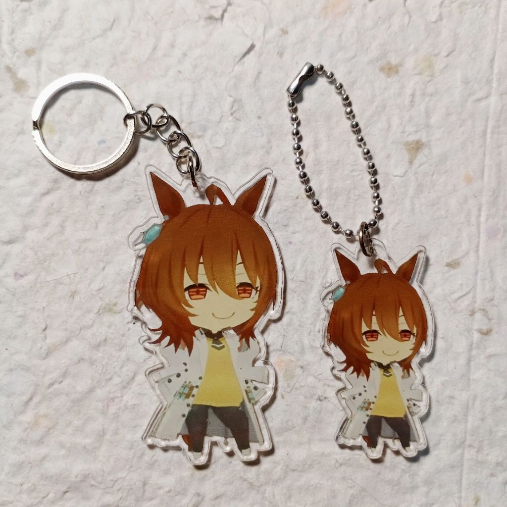 GANTUNGAN Agnes Tachyon Umamusume พวงกุญแจ Low Cortsol พวงกุญแจ Agnes Tachyon