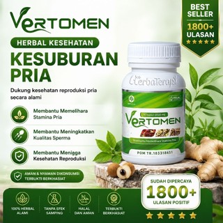 VERTOMEN OBAT HERBAL KESUBURAN PRIA PENDUKUNG PROMIL PROGRAM HAMIL