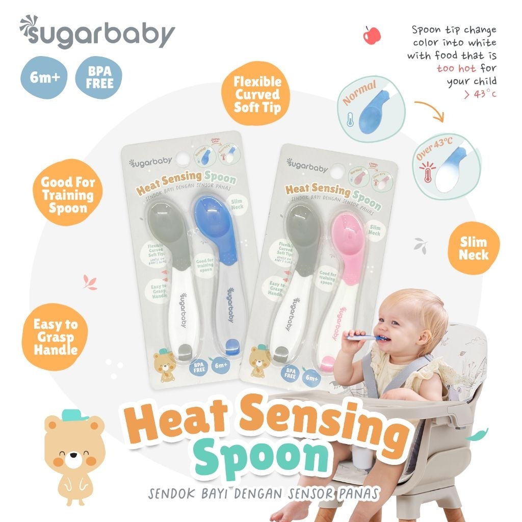 Sugarbaby ช้อนตรวจจับความร้อน คอบาง [SGB75]