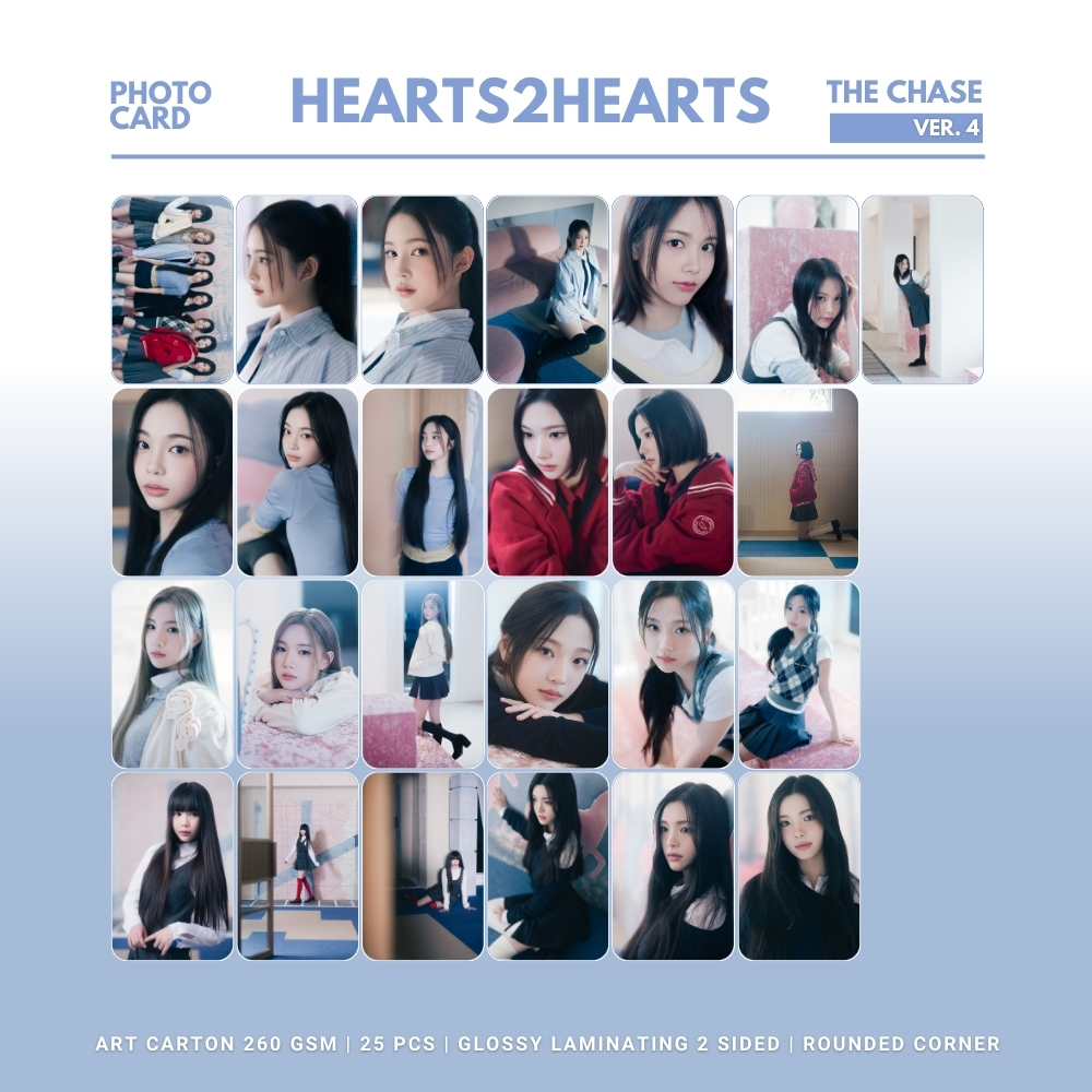 GLOSSY PHOCARD S2U RUDE ROUNDED 25 ชิ้น IDOL การ์ด KPOP UNOFFICIAL CARMEN JIWOO ANA IAN