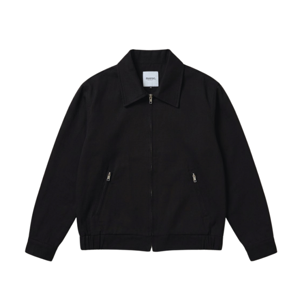 Noree Boxy Canvas Work Jacket Vintage Breadley Jacket - UNISEX