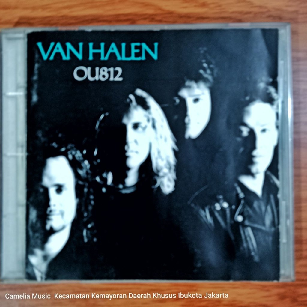 CD อัลบั้ม Van Halen ดั้งเดิม OU812 USA กด