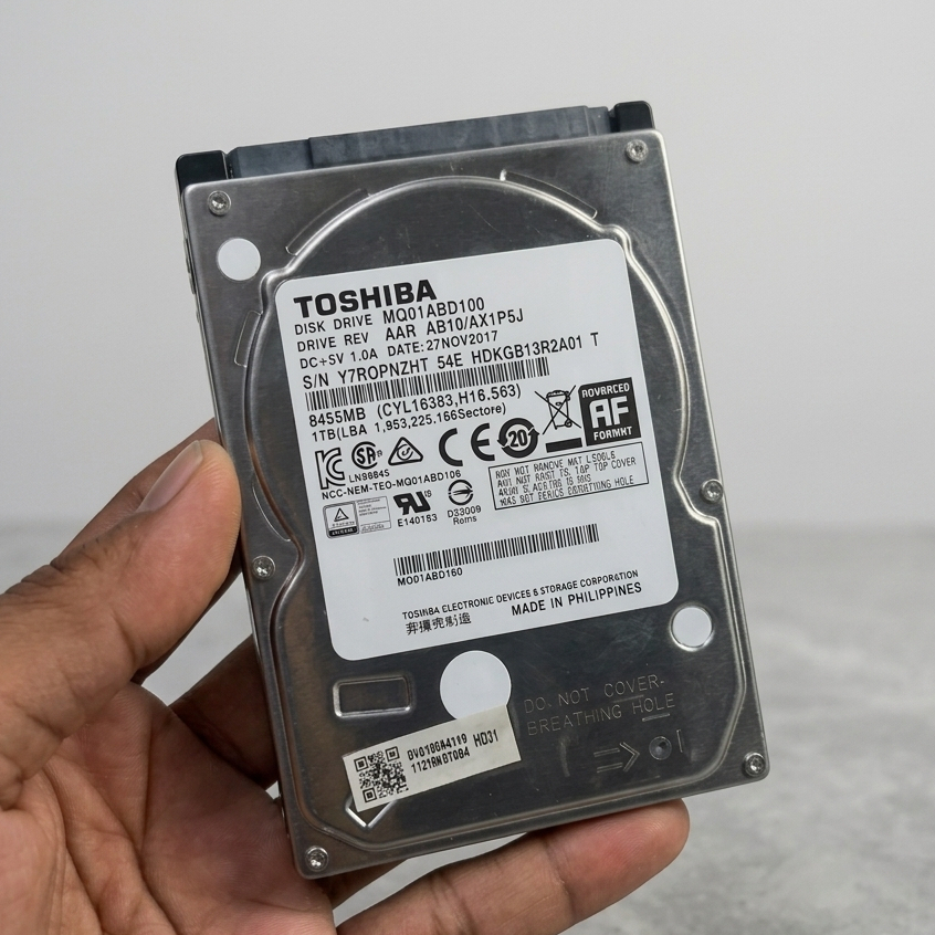 HDD Laptop 1 TB ปกติ 100% พร้อมใช้งาน Ex แล็ปท็อป