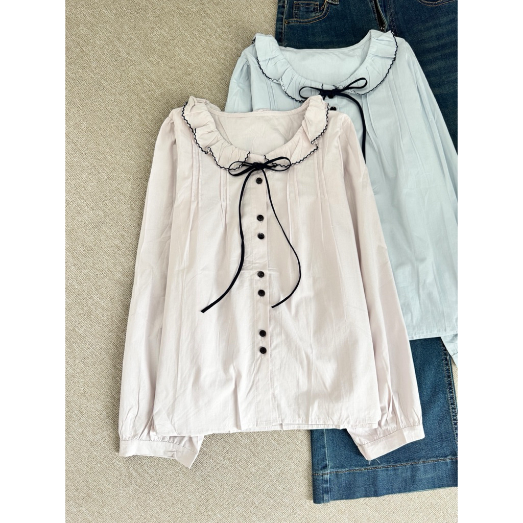 เสื้อกะลาสีคอปกเชือก K155 22/5 fx