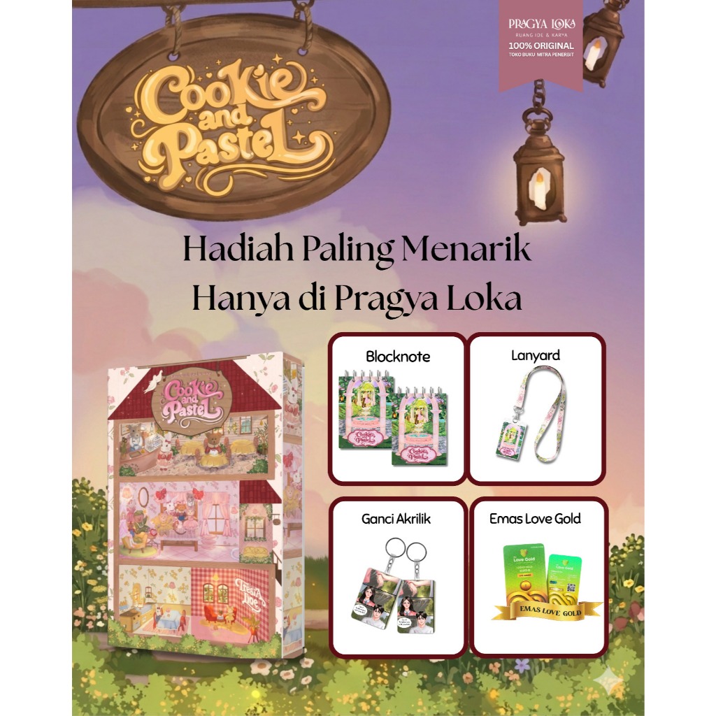 Pre-Order Cookie and Pastel - Tresia Lioe - Cloudbook Publishing (FREE CHOICE OF 25 BONUSES MAY - 8 