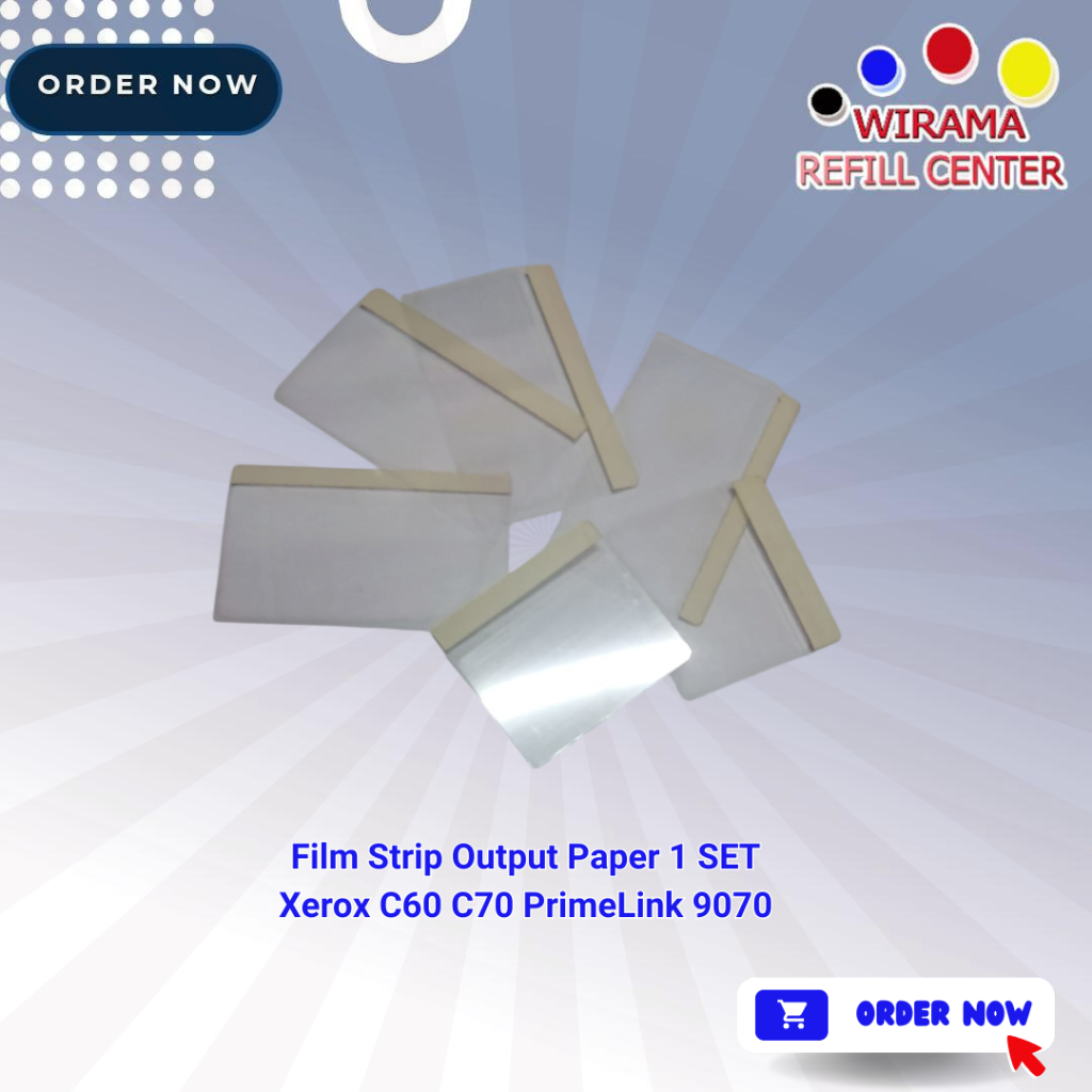 กระดาษเอาท์พุตแถบฟิล์ม 1 SET Xerox C60 C70 PrimeLink C9070