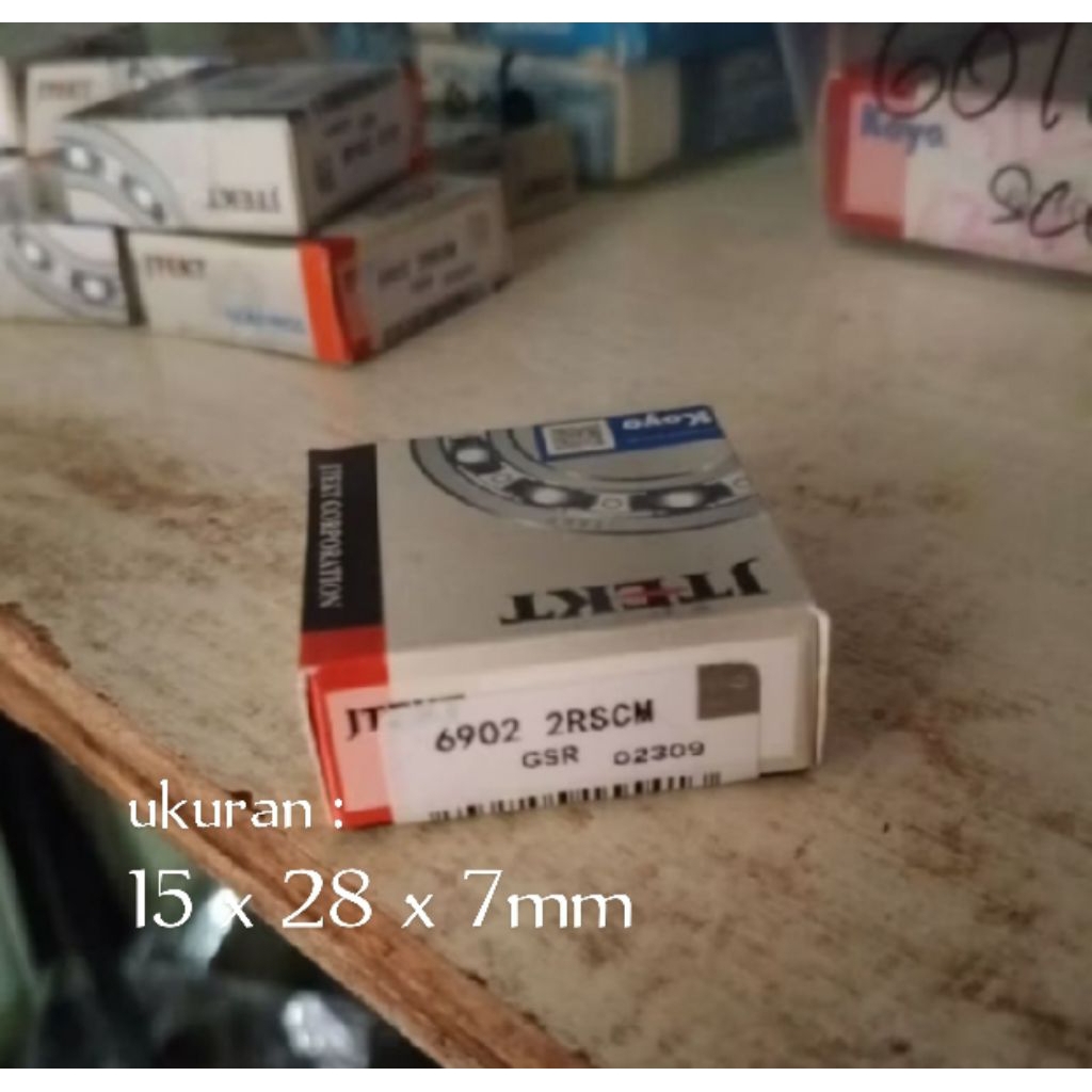 แบริ่ง Pully Bearing 6902 2RS Bearing Ball Bearing Koyo 6902 2RS