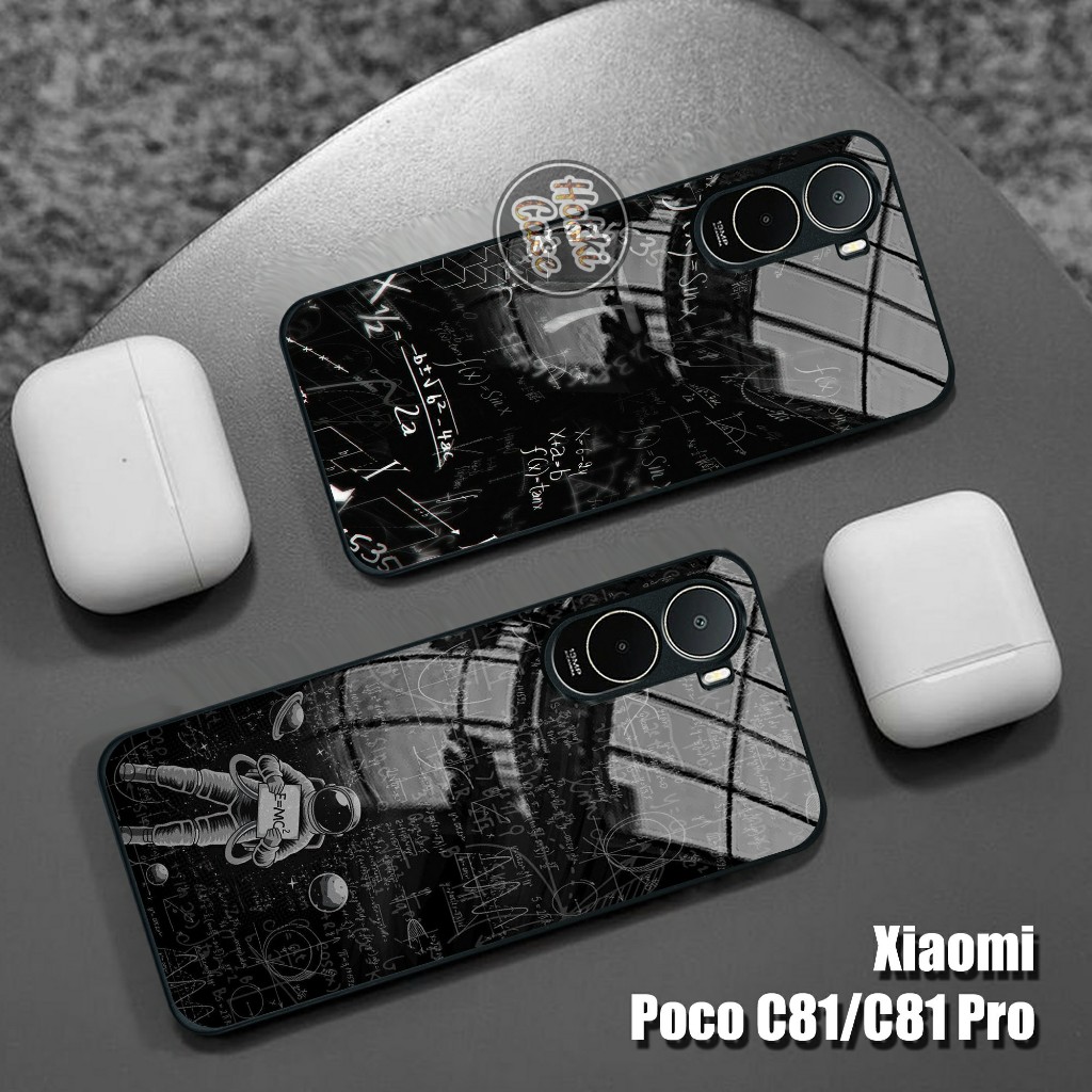 Poco C81 C81 Pro Case - Softcase Glass Poco C81 Pro C81 - Poco C81 Poco C81 Pro Case - Poco C81 Pro 