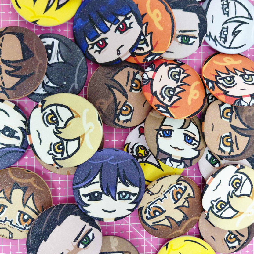 [LIMBUS COMPANY] Sinners Pins (44 mm) โดย Kombucheers
