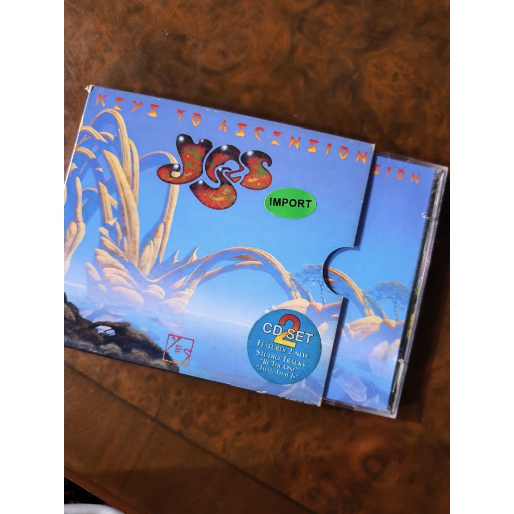 YES Keys To Ascension Music CD บรรจุ 2 แผ่น