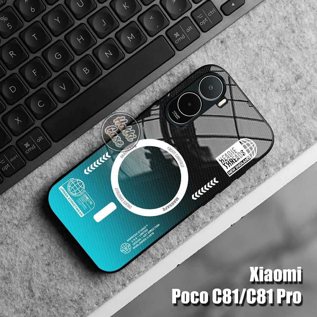Poco C81 C81 Pro Case - Softcase Glass Poco C81 Pro C81 - Poco C81 Poco C81 Pro Case - Poco C81 Pro 