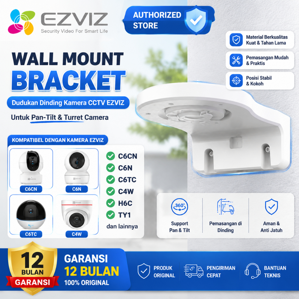 EZVIZ C6 C4W C6N C6TC C6CN TY1 H6C กล้อง IP ขายึดติดผนัง