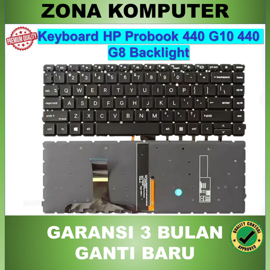 HP Probook 440 G10 440 G9 445 G9 440-G10 445-G10 640-G7 640 G8 645 G8 G9 G10 แป้นพิมพ์แล็ปท็อปแบ็คไล