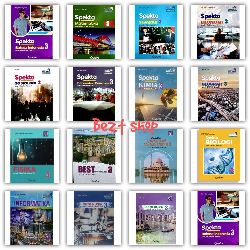 QUADRA / SPECTA Book Class XII -12SMA/MA หลักสูตรอิสระ - Quadra