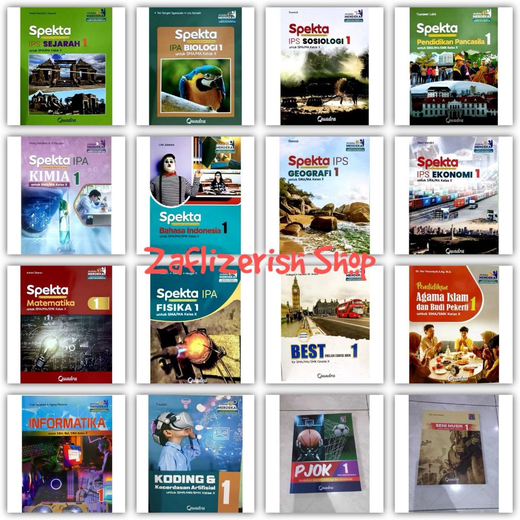 QUADRA - SPECTA BOOK Class X-10 SMA/MA หลักสูตรอิสระ - Quadra