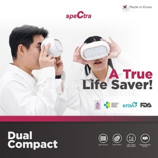Spectra Dual Compact Electric Breastpump - Pompa Asi Elektrik Ganda