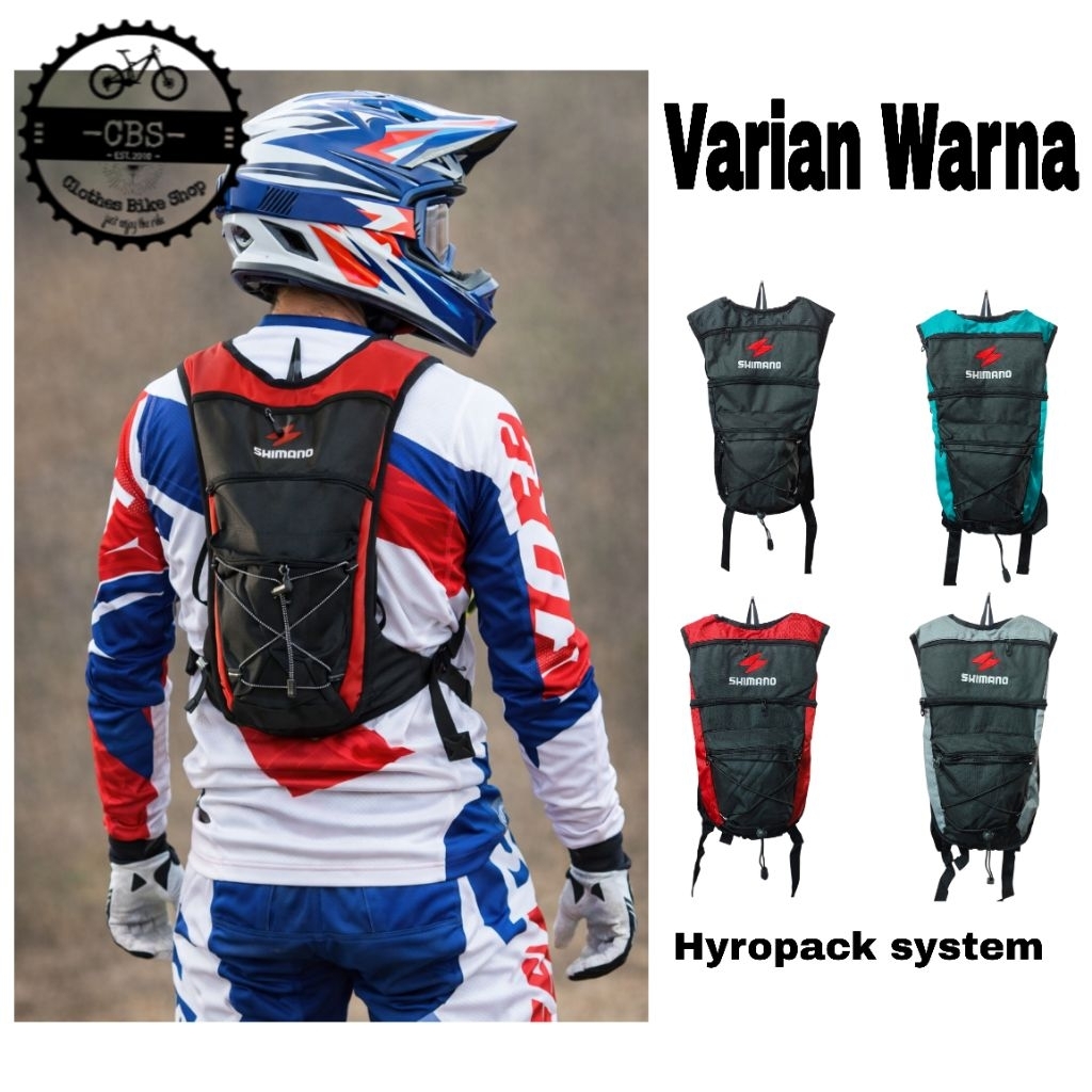 Motocross Adventure Running MTB, AM, Downhill, Crosstrack, Trail Hydropack Backpack