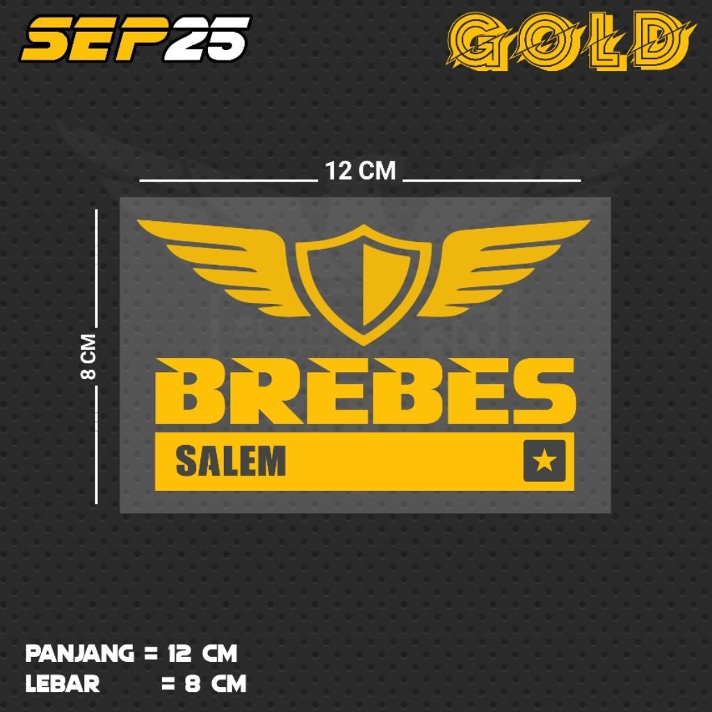 SALEM BREBES สติ๊กเกอร์ตัดน้ํา | SEP25 เคอีซี
