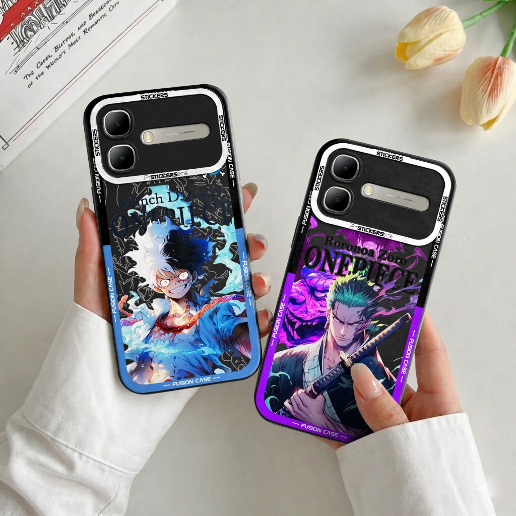 Softcase Pro Camera Infinix Smart 20 Case Casing Full Color Black 3D Silicone TPU HPI-32