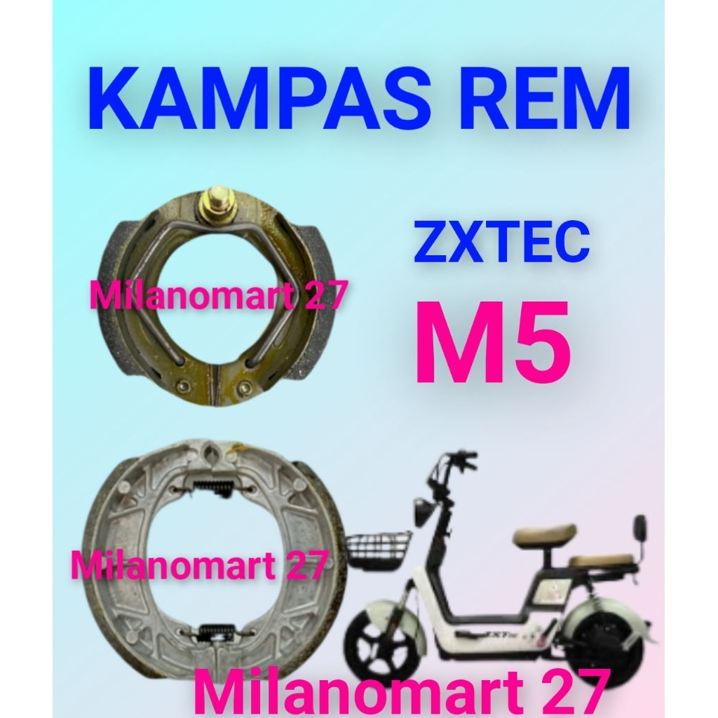 Zxtec M5 ผ้าเบรคจักรยานไฟฟ้า ZXTEC m5 ผ้าเบรคจักรยานไฟฟ้า