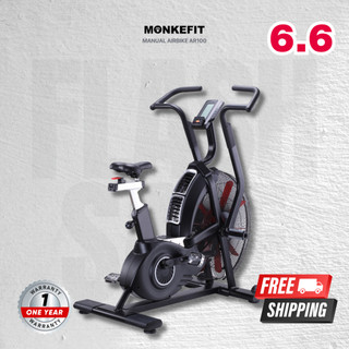 Monkefit Air Bike AB100 Sepeda Statis tanpa listrik