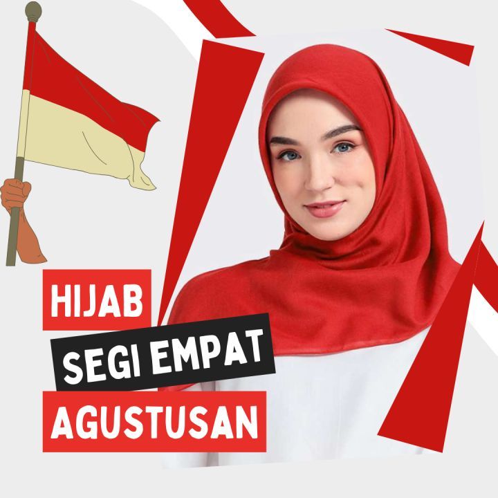 Helen_shop86 Bella Square Hijab Bela Squer Plain Square Hijab Bela Veil