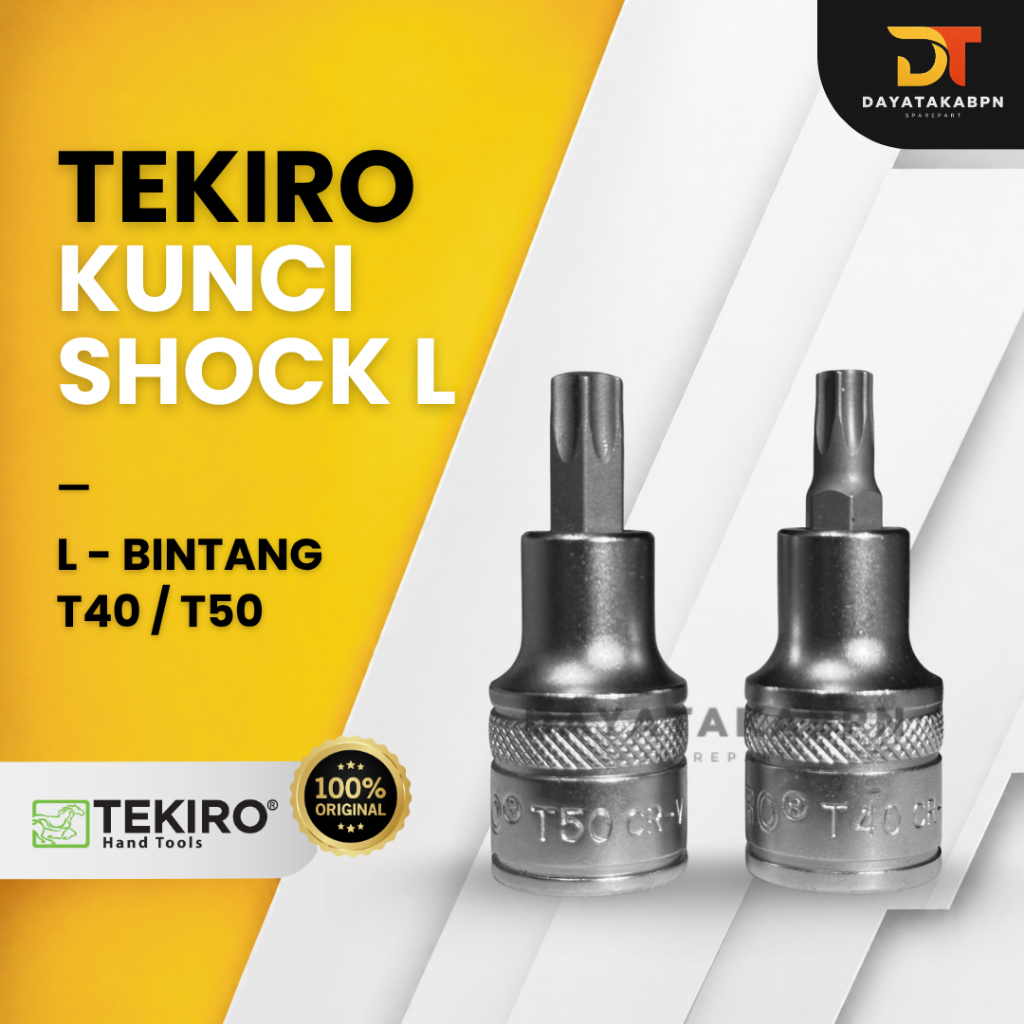 TEKIRO ประแจโช้คดาว T40 & T50
